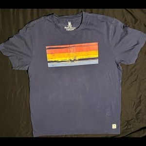 Mens size 6(medium) navy psycho bunny t-shirt